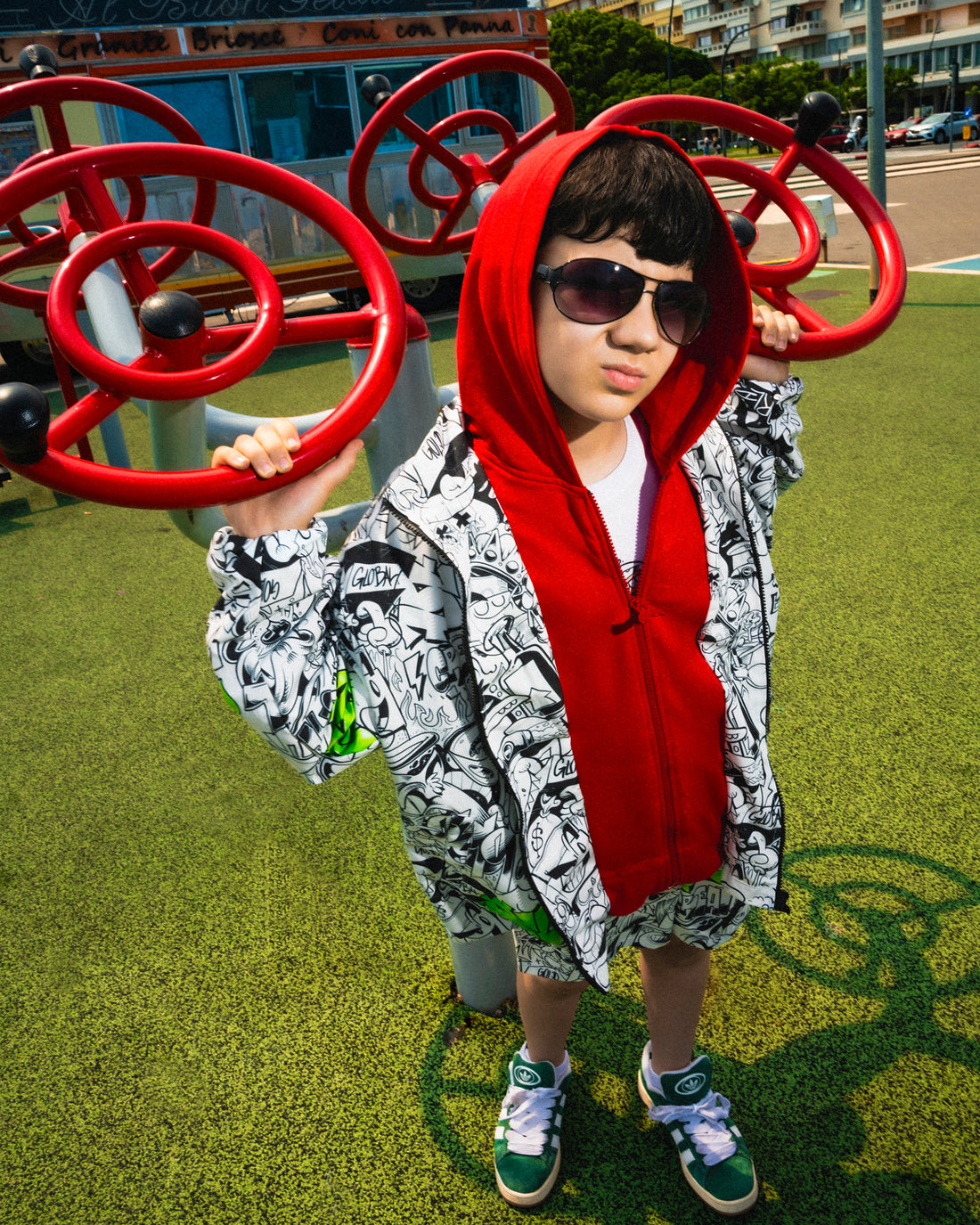 CREATE YOUR WORLO DOUBLE JACKET