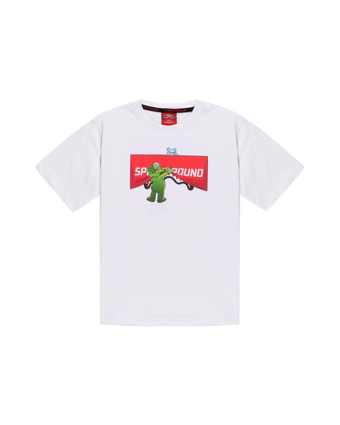 SHOW THE SHARK WHITE REGULAR T-SHIRT