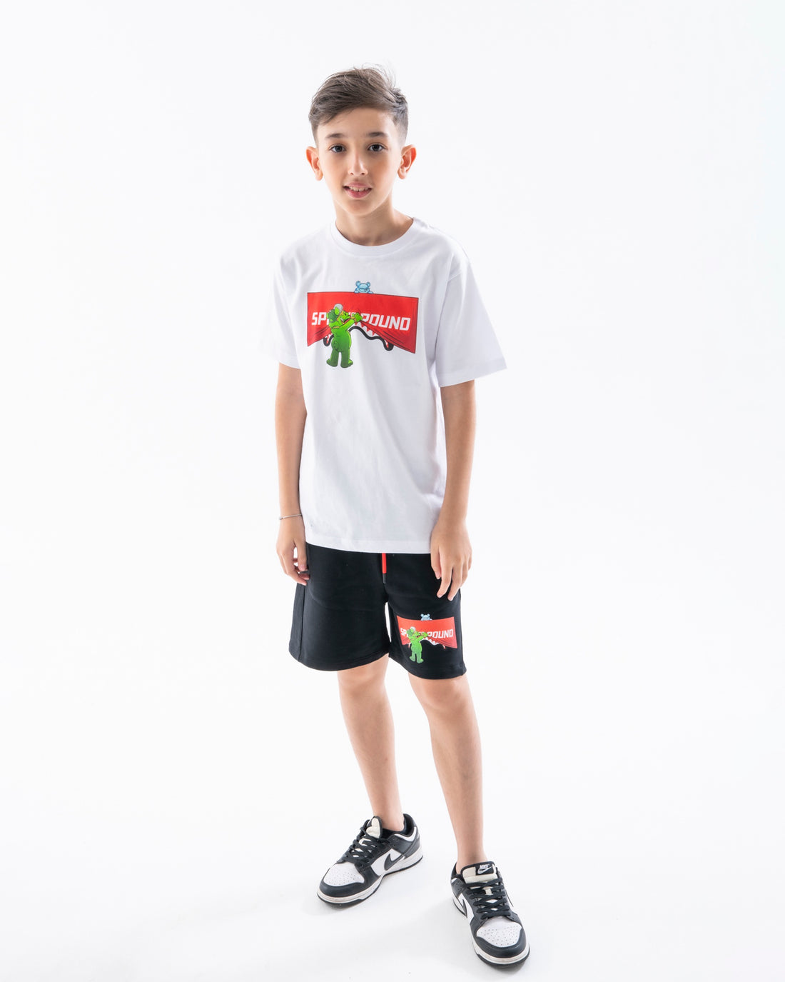 SHOW THE SHARK WHITE REGULAR T-SHIRT