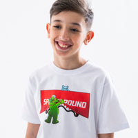 SHOW THE SHARK WHITE REGULAR T-SHIRT