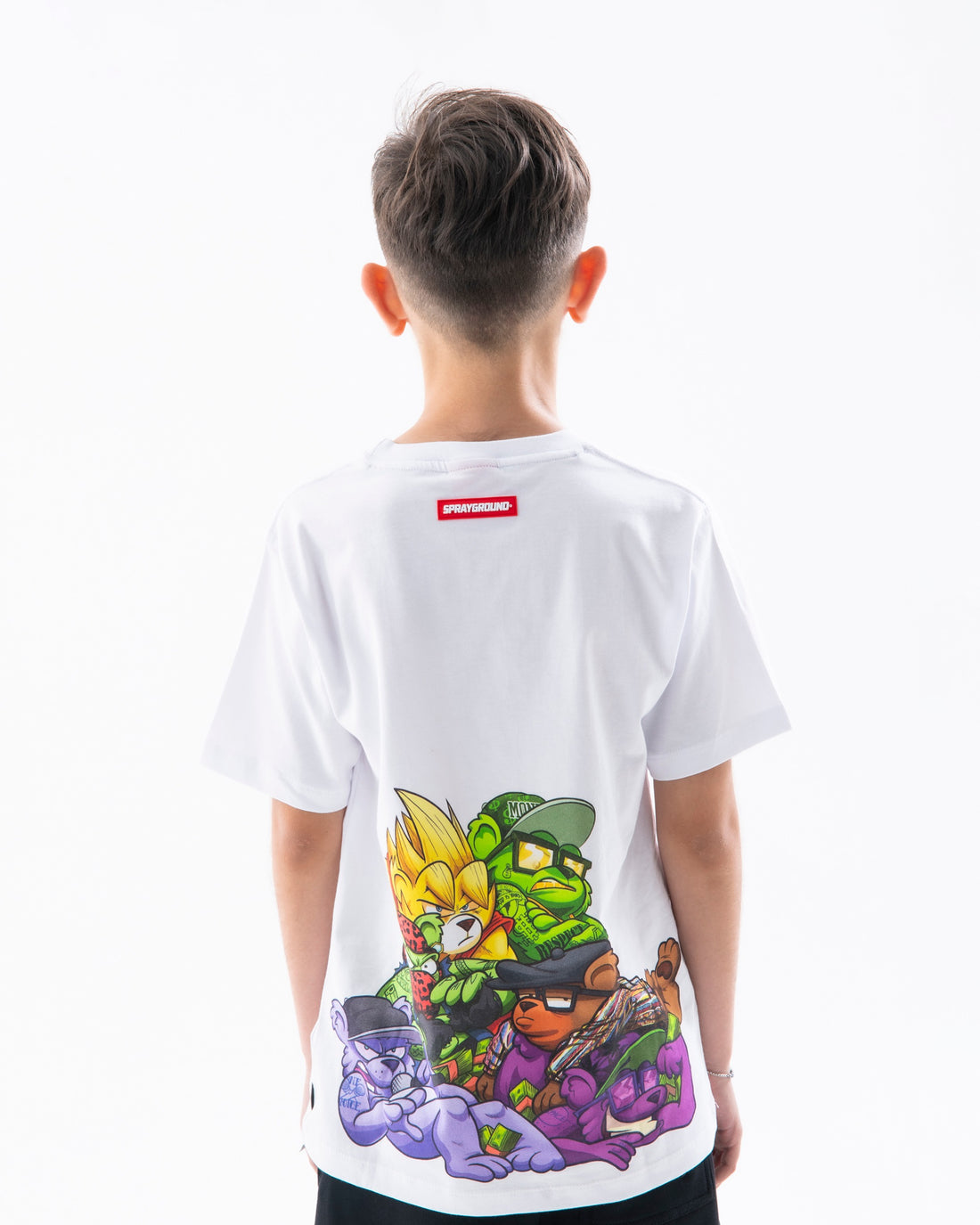 SHOW THE SHARK WHITE REGULAR T-SHIRT