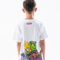 SHOW THE SHARK WHITE REGULAR T-SHIRT