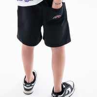 SHOW THE SHARK BLACK SHORTS
