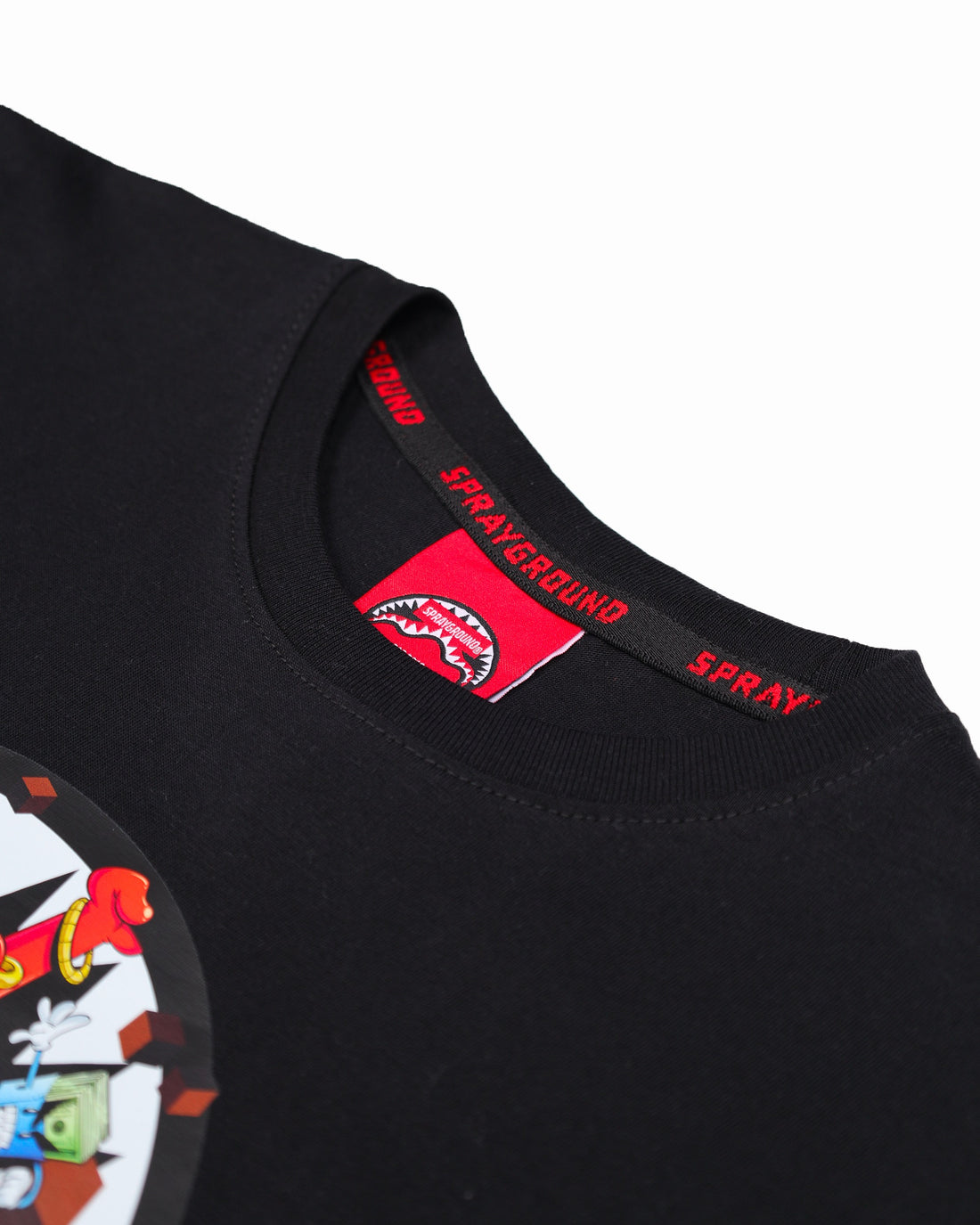 GET OUT BEAR OVER T-SHIRT BLACK