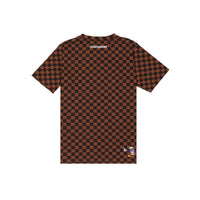 GET OUT BEAR CHECKERED REGULAR T-SHIRT