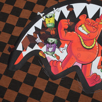 GET OUT BEAR CHECKERED REGULAR T-SHIRT