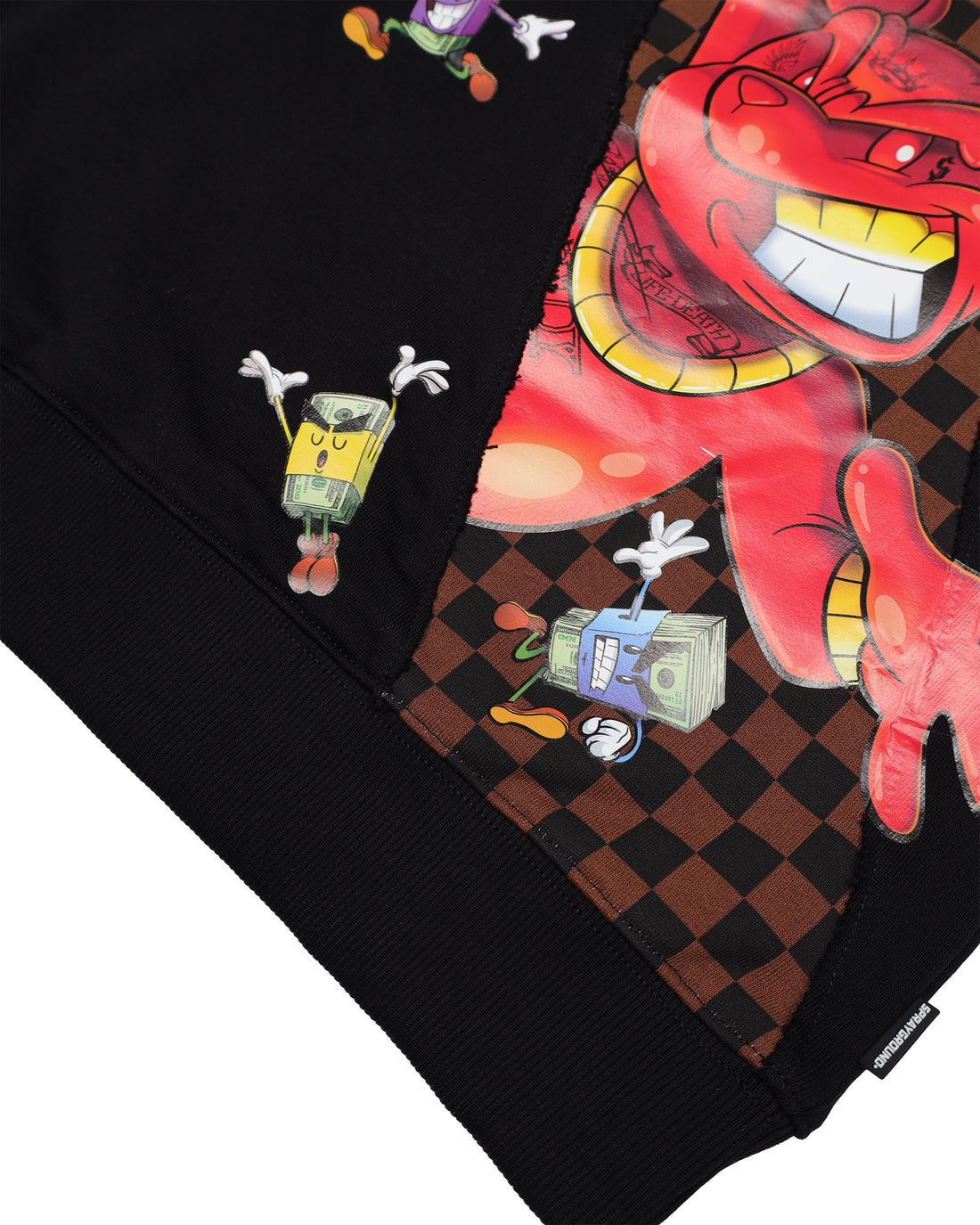 GET OUT BEAR REGULAR CREW BLK