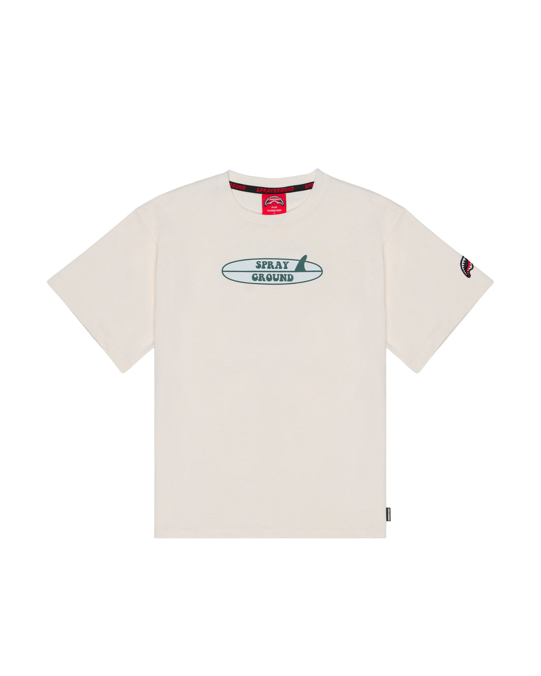RIDE THE WAVE IVORY OVER T-SHIRT