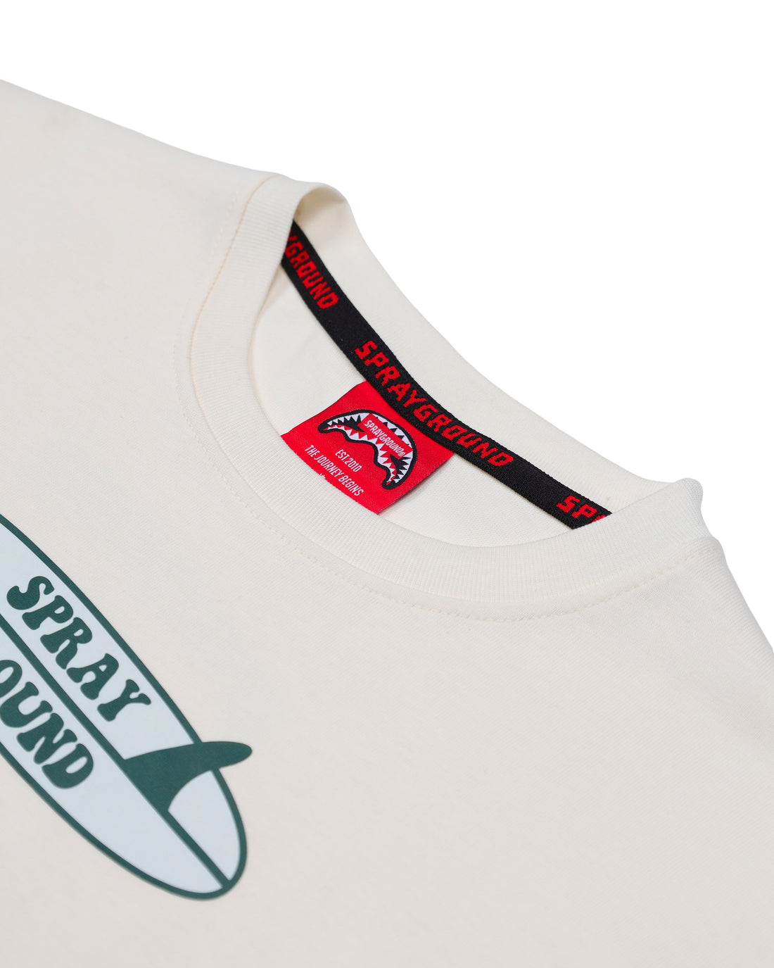 RIDE THE WAVE IVORY OVER T-SHIRT