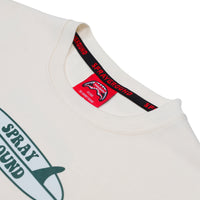 RIDE THE WAVE IVORY OVER T-SHIRT