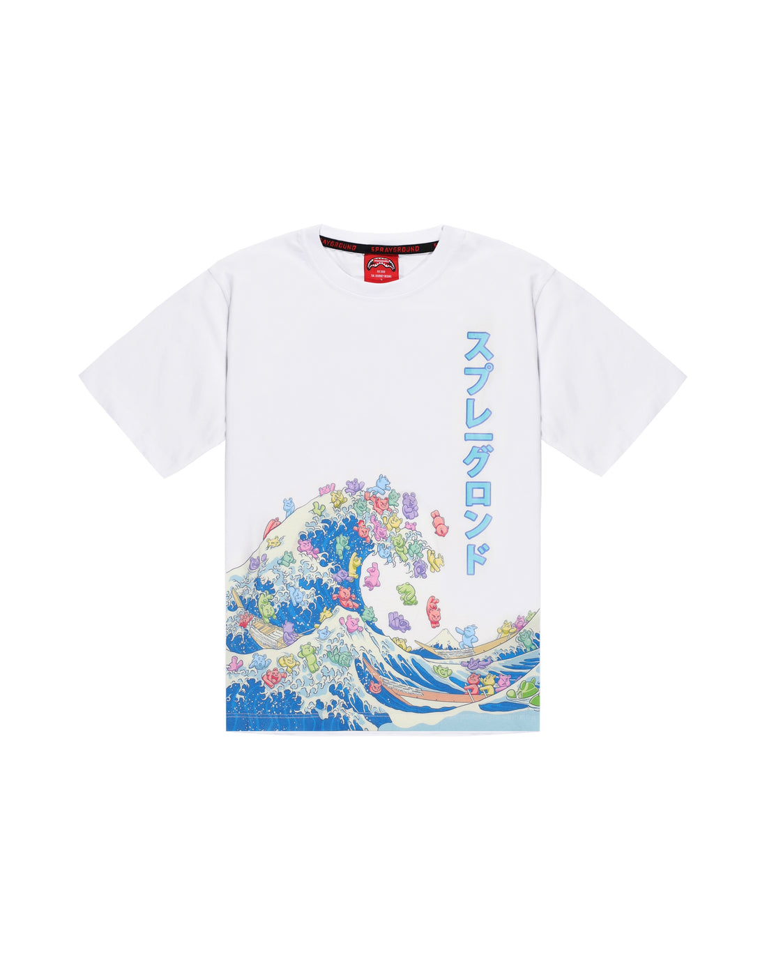 SHARK IN JAPAN WHITE REGULAR T-SHIRT