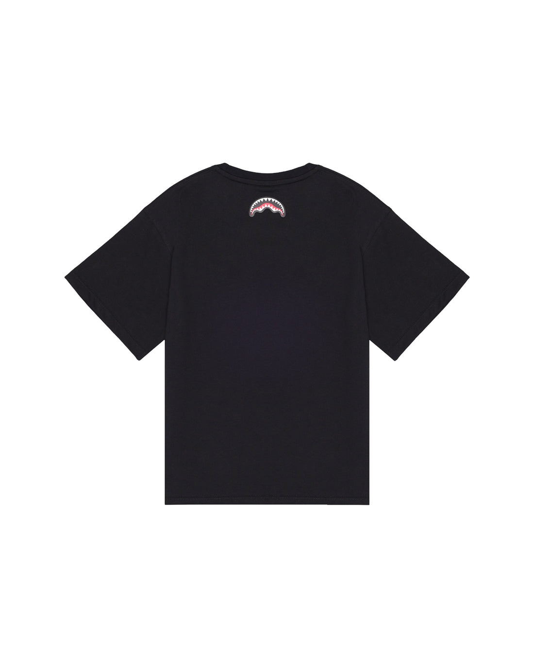 MAKES THE WORLD GO ROUND BLACK OVER T-SHIRT