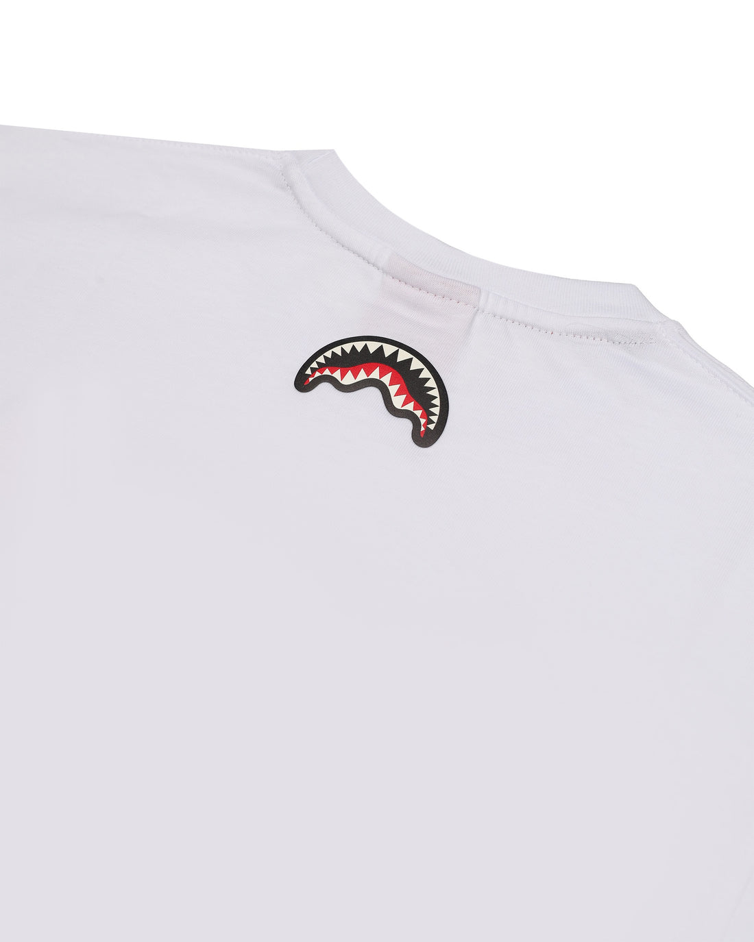 MAKES THE WORLD GO ROUND WHITE OVER T-SHIRT