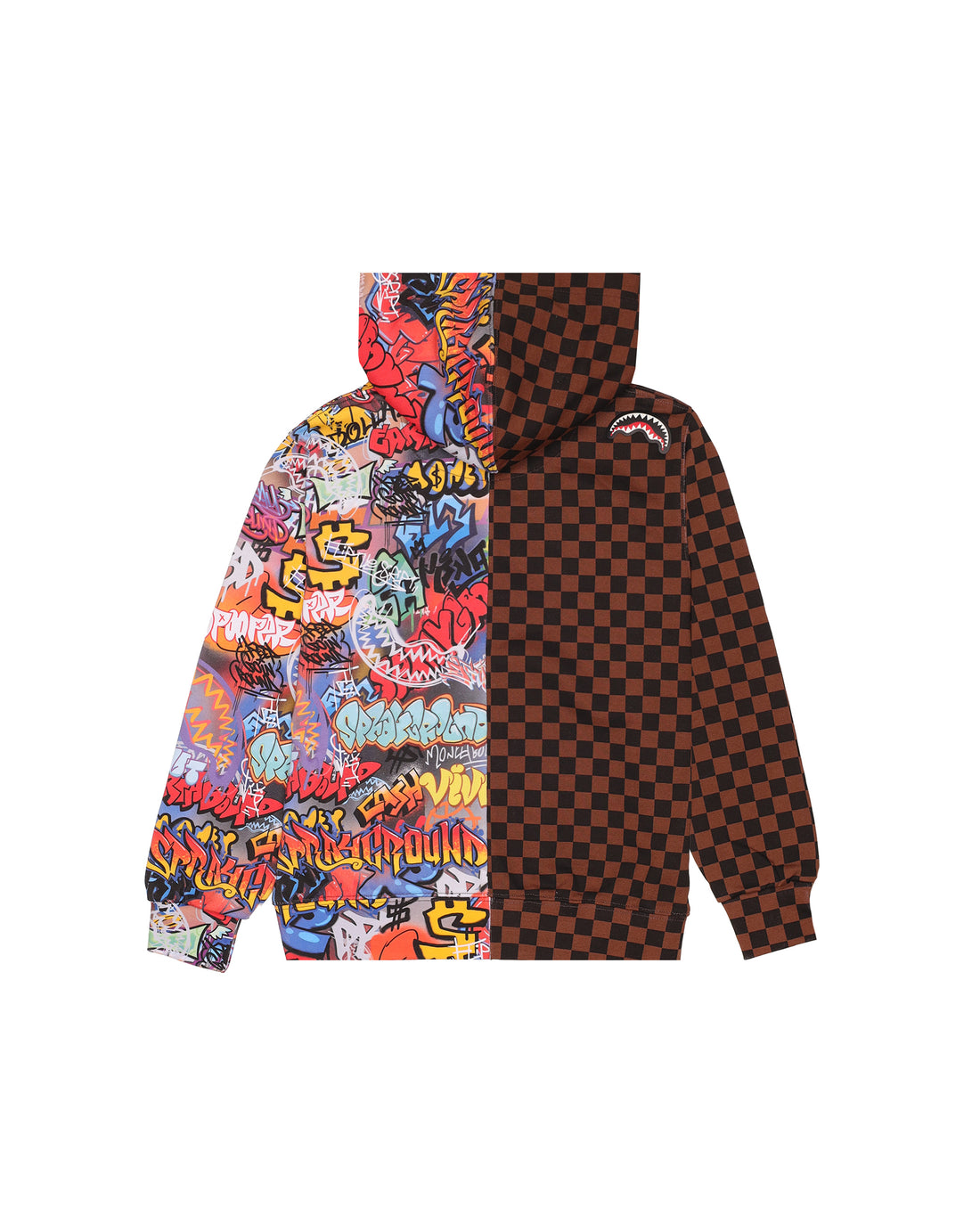 MAKES THE WORLD GO ROUND SPLIT REGULAR HOODIE