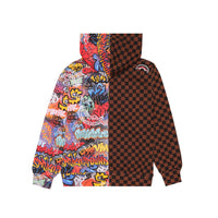 MAKES THE WORLD GO ROUND SPLIT REGULAR HOODIE