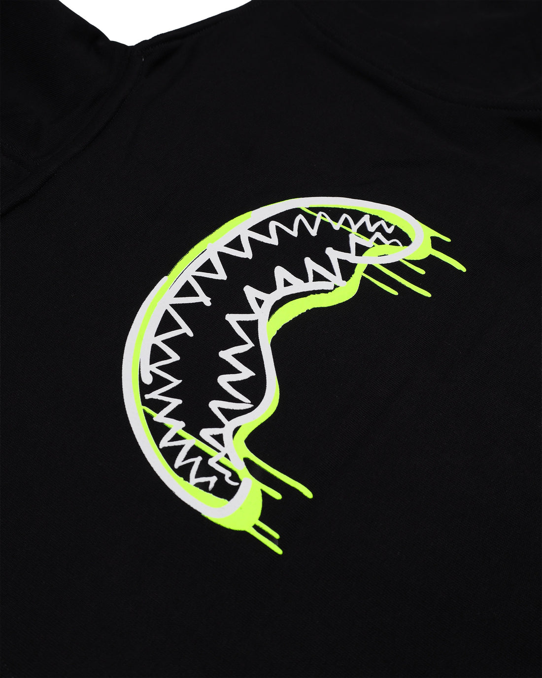 GRAFFITI BEAR REGULAR HOODIE BLK