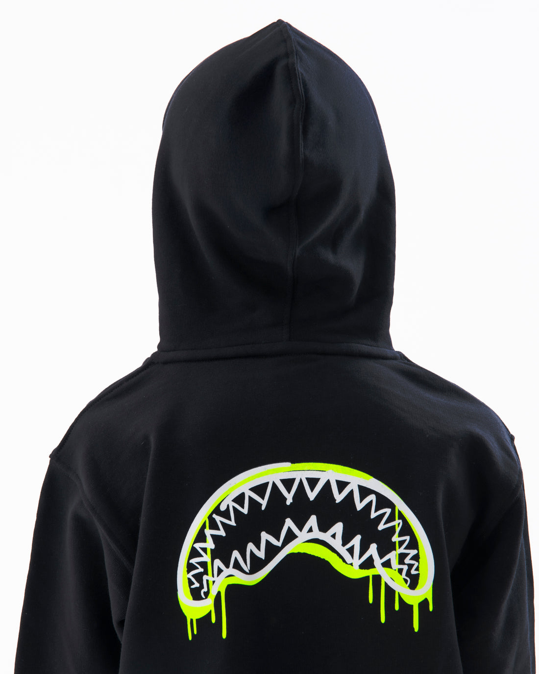 GRAFFITI BEAR REGULAR HOODIE BLK