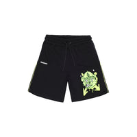 GRAFFITI BEAR SHORTS BLK