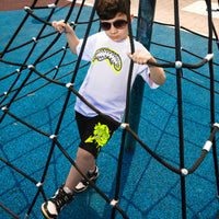 GRAFFITI BEAR SHORTS BLK