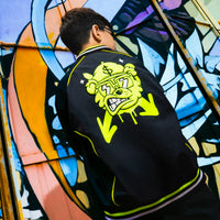 GRAFFITI BEAR JACKET BLK