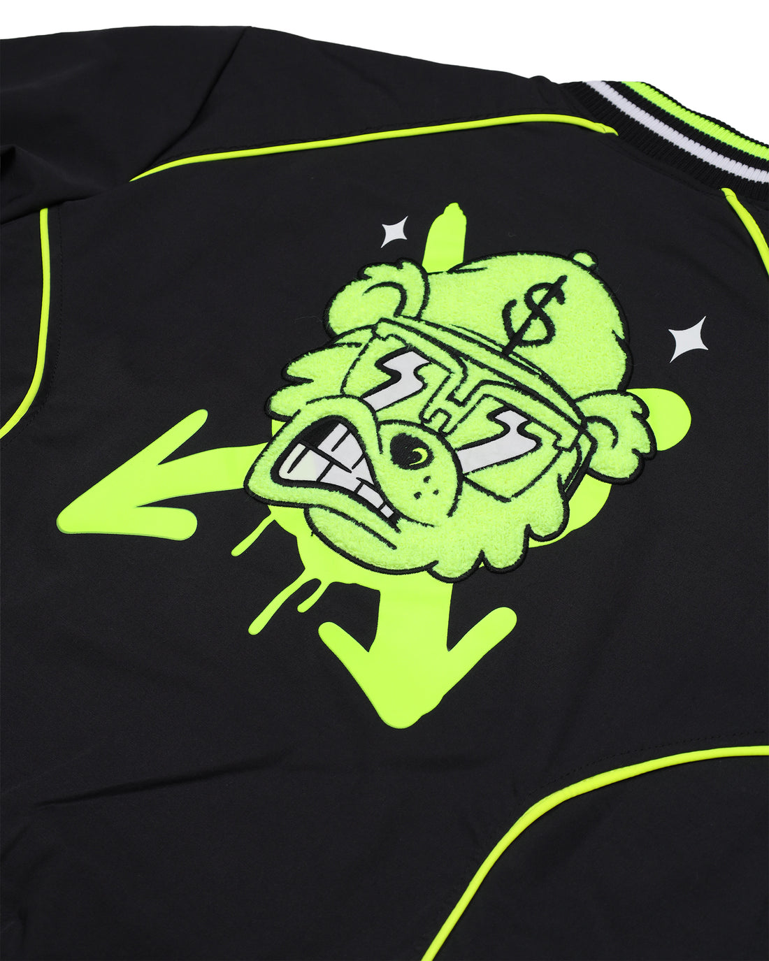 GRAFFITI BEAR JACKET BLK