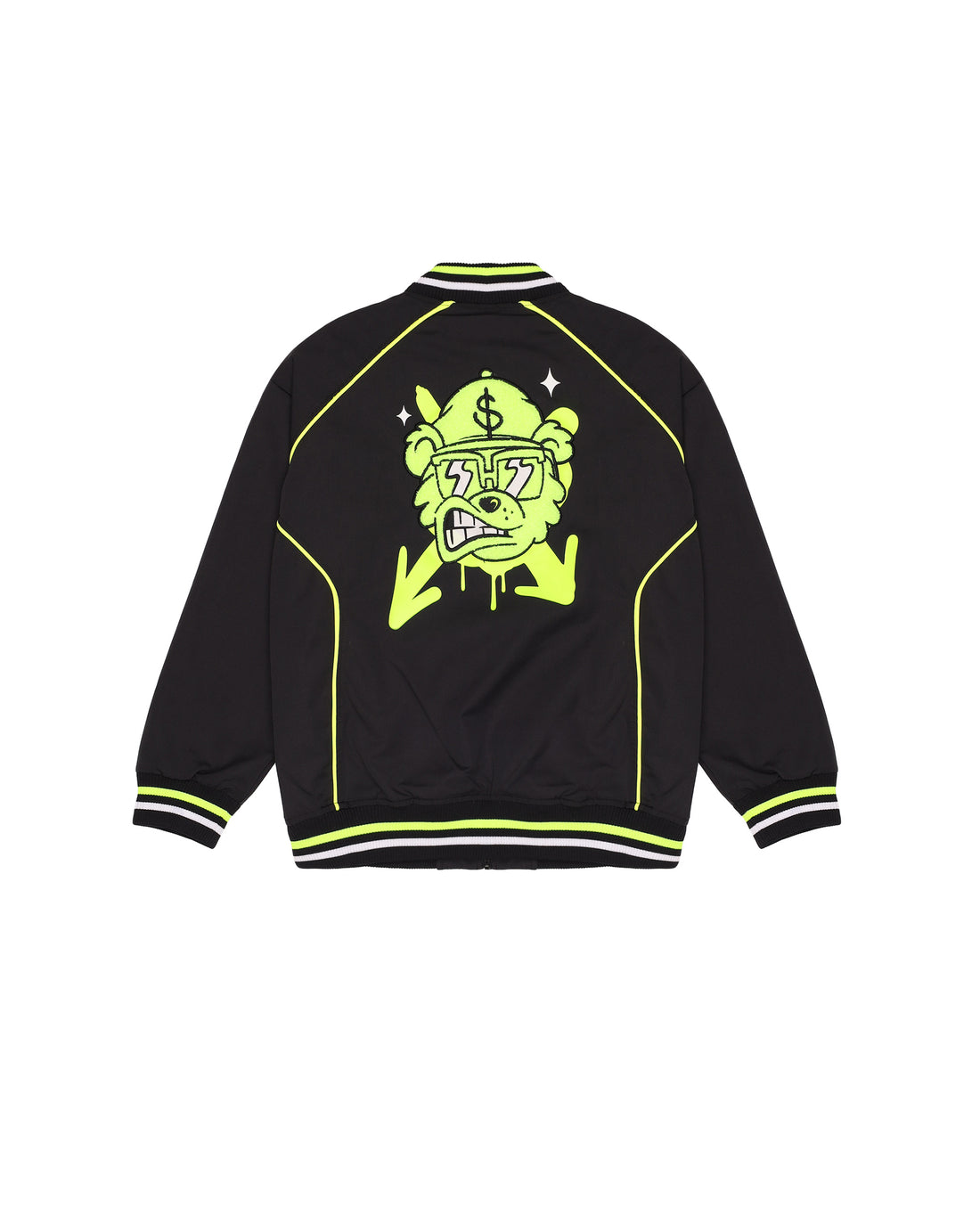 GRAFFITI BEAR JACKET BLK