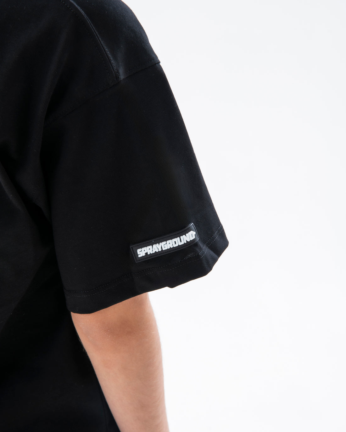 GRAFFITI BEAR OVER T-SHIRT BLK