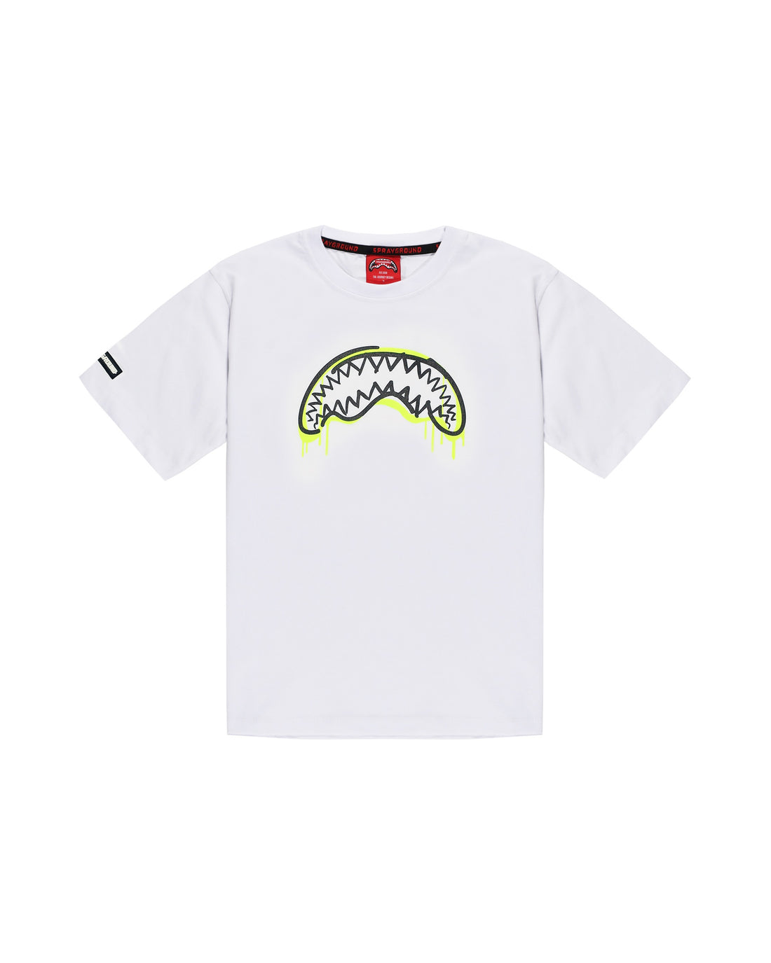 GRAFFITI BEAR OVER T-SHIRT WHT