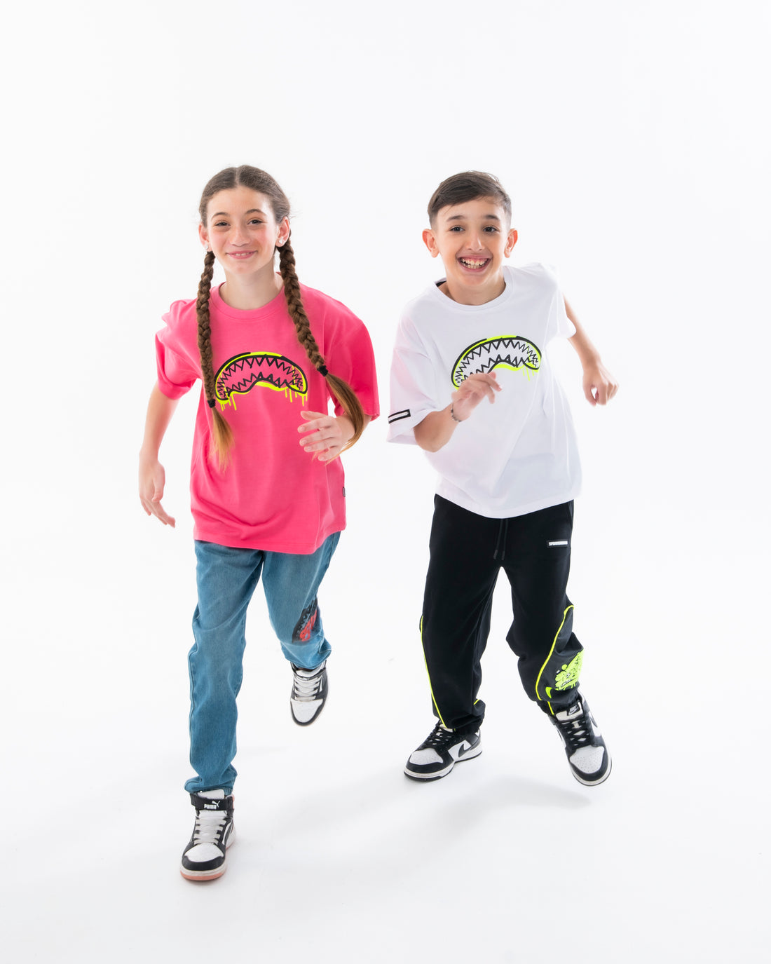 GRAFFITI BEAR OVER T-SHIRT WHT