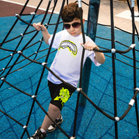 GRAFFITI BEAR OVER T-SHIRT WHT