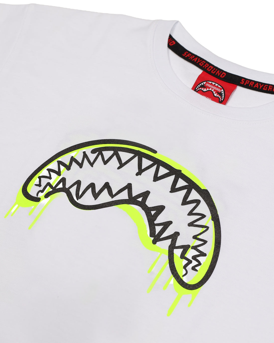 GRAFFITI BEAR OVER T-SHIRT WHT