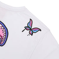 GIRLY GRAFFITI WHITE T-SHIRT