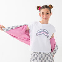 LIGHT VANQUISH WHITE TANK TOP