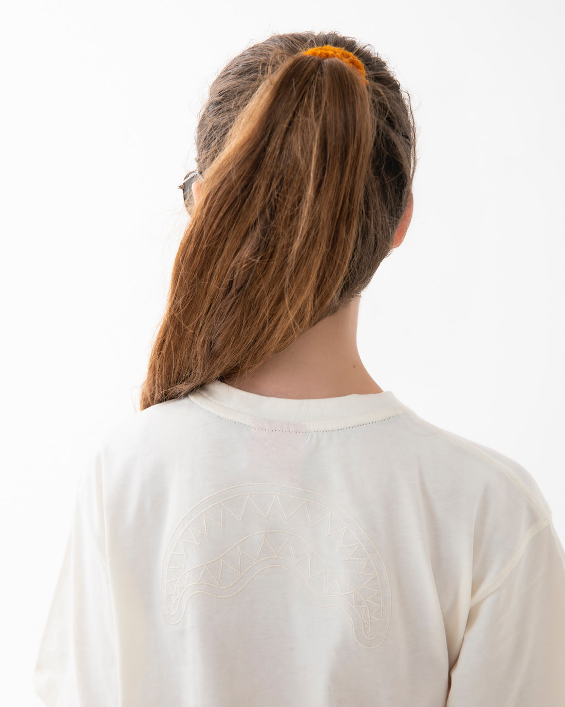 EMBROIDERED SHARK OVER T-SHIRT IVO