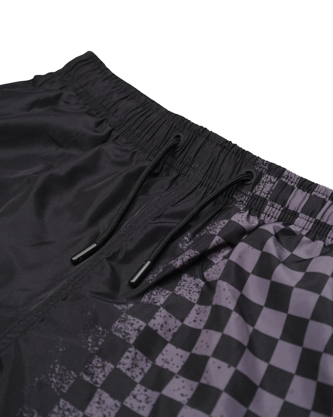 SPRAY SHARK IN PARIS GREY SWIM TRUNKS BLK