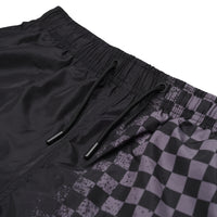SPRAY SHARK IN PARIS GREY SWIM TRUNKS BLK