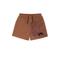 COLOR CHANGING SWIM TRUNKS BROWN