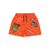 CREATE YOUR WORLD SWIM TRUNKS ORANGE