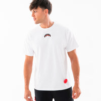 MY STOLEN SPRAY REGULAR T-SHIRT WHT