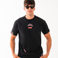 SHARKPATCHES NEW REGULAR T-SHIRT BLK