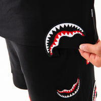 SHARKPATCHES NEW REGULAR T-SHIRT BLK