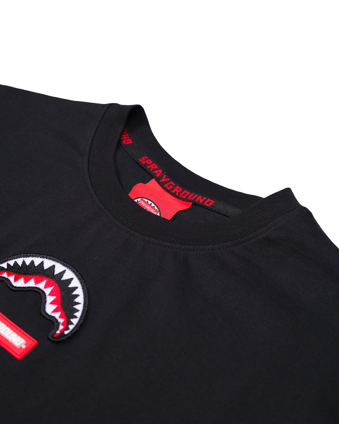 SHARKPATCHES NEW REGULAR T-SHIRT BLK