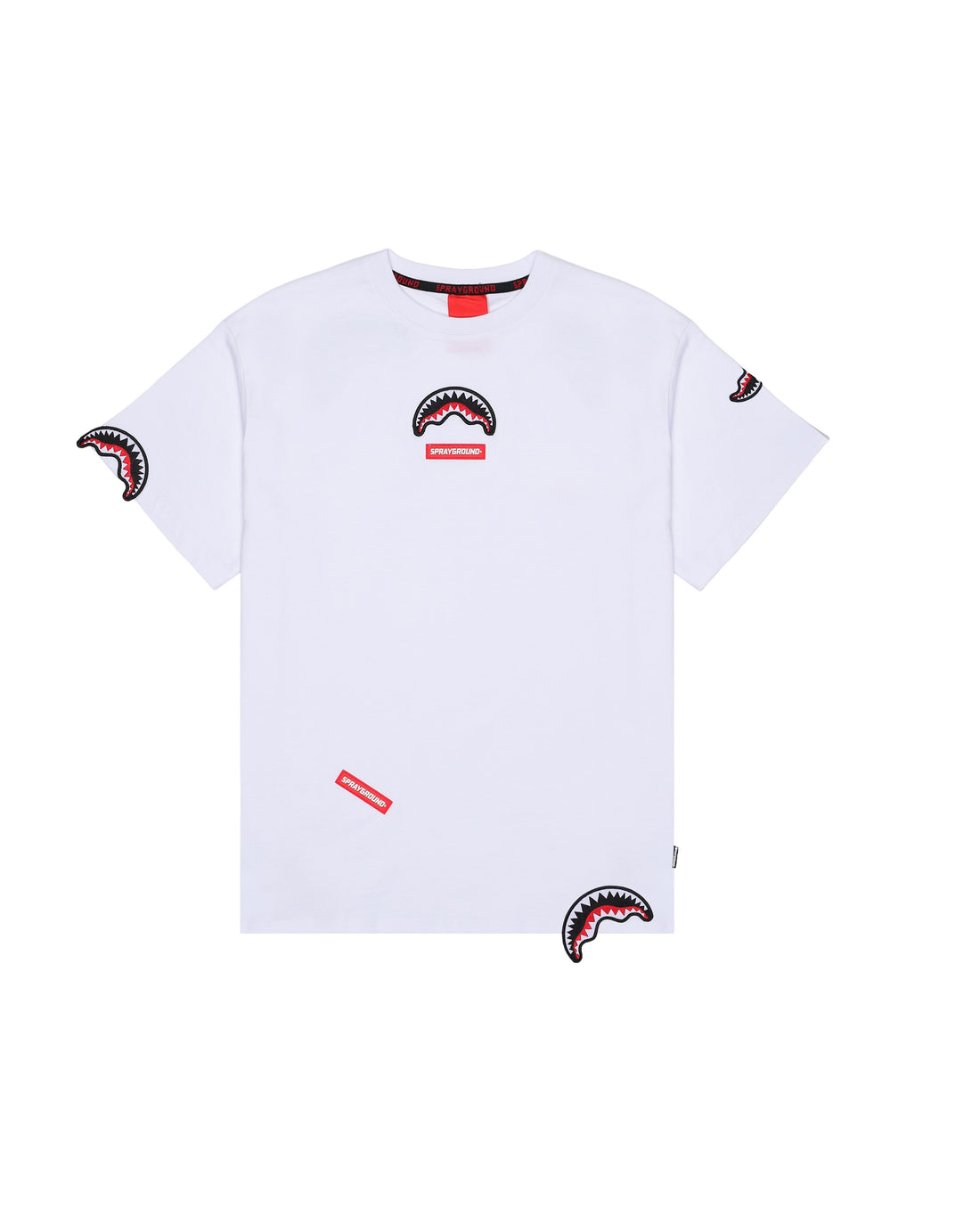 SHARKPATCHES NEW REGULAR T-SHIRT WHT