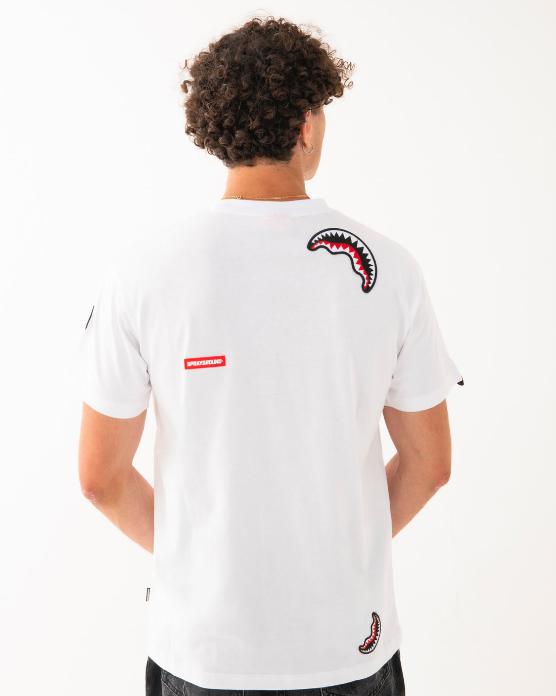SHARKPATCHES NEW REGULAR T-SHIRT WHT
