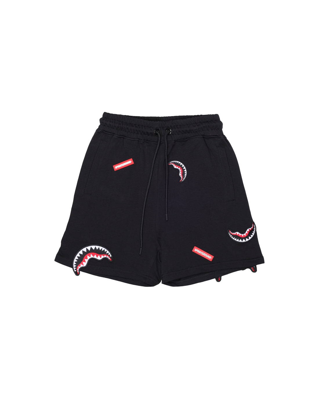 SHARKPATCHES SHORTS BLK