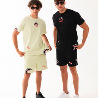 SHARKPATCHES SHORTS BLK