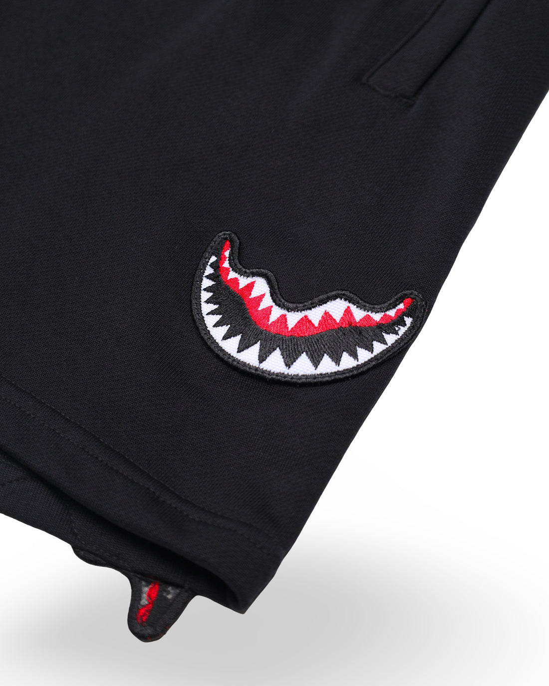SHARKPATCHES SHORTS BLK