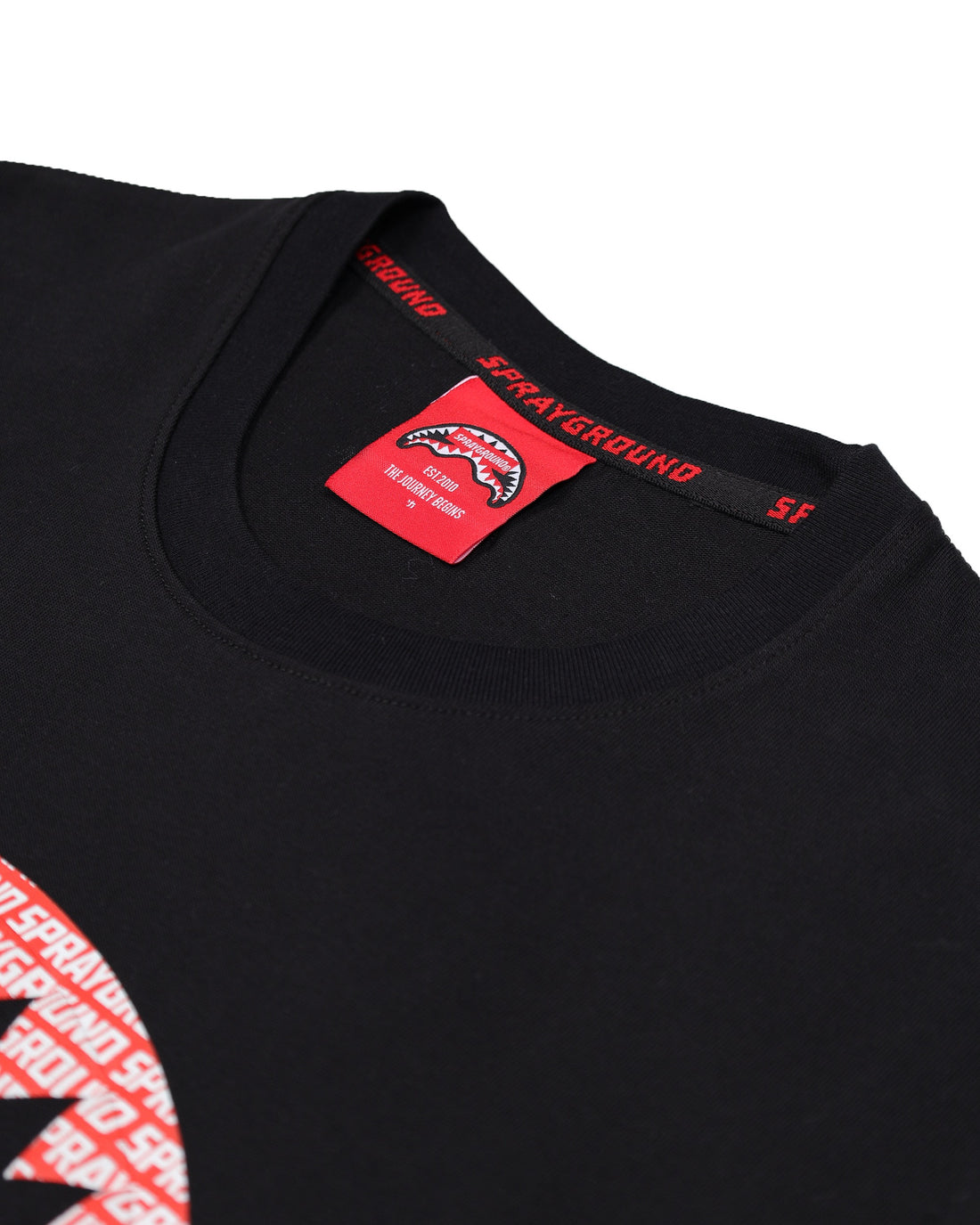 LOGO MOUTH CORE REG T-SHIRT BLK