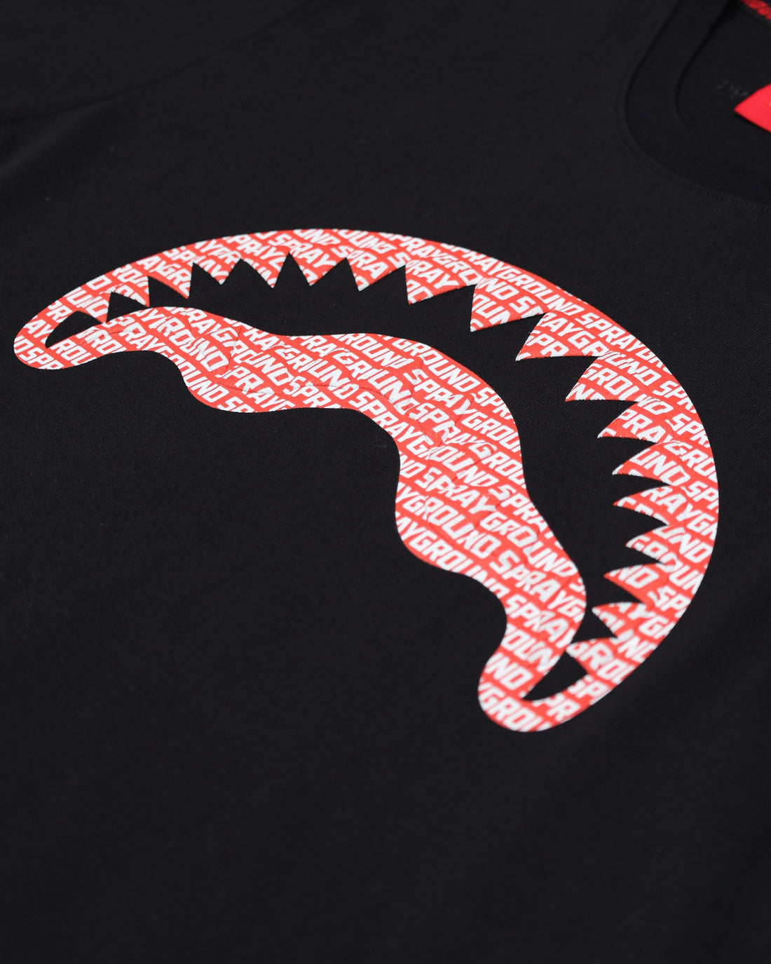 LOGO MOUTH CORE REG T-SHIRT BLK