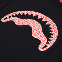 LOGO MOUTH CORE REG T-SHIRT BLK